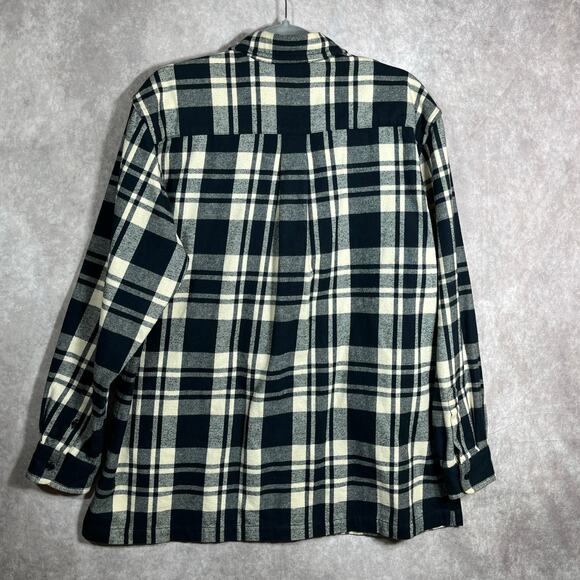 Lauren Ralph Lauren Shirt Jacket Mens Large Gray Plaid Zip‎ Up Shacket Outdoors - Picture 5 of 9